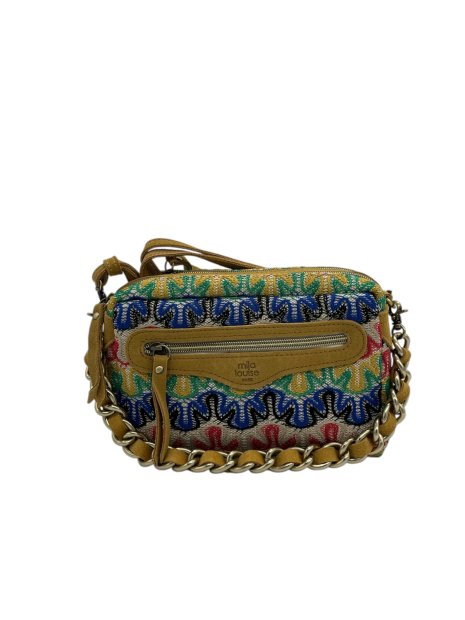 Mila Louise MASA MY - CUIR DE VACHETTE RETOU trotteur porté travers m sacs-a-mains