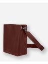 Les Ateliers Foures H610 - CUIR DE VACHETTE - FAUVE porté épaule alceste sacs-a-mains