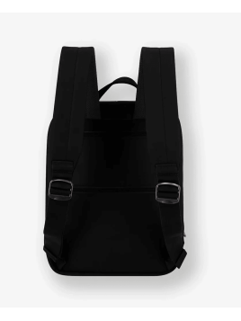 Les Ateliers Foures 9455 - CUIR DE VACHETTE - NOIR sac à dos plat 2 compartiments des ateliers fourès sac a dos