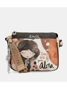 Anekke 40703-062 sac bandoulière moyen à 3 compartiments alma Sacs à mains