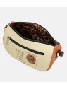 Anekke 40703-498 - POLYURÉTHANE - NOIR sac bandoulière ovale alma sacs-a-mains