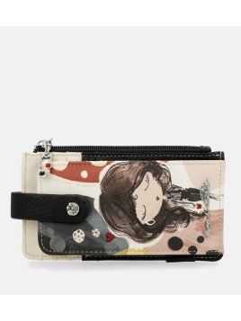 Anekke 40709-013 - POLYURÉTHANE - NOIR porte-carte rfid alma porte cartes