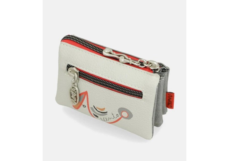 Anekke 40769-010 porte-monnaie alma 3 compartiments Porte-monnaie Femme