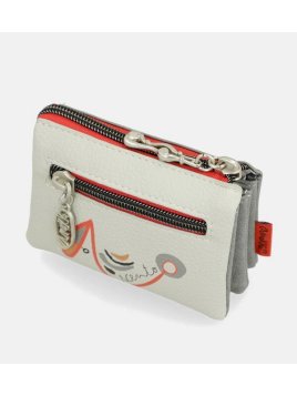 Anekke 40769-010 porte-monnaie alma 3 compartiments Porte-monnaie Femme