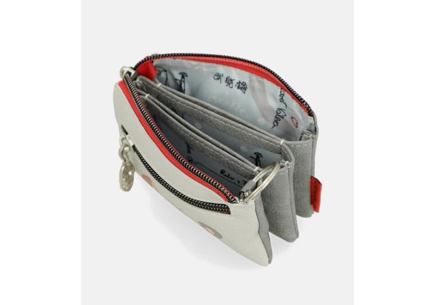 Anekke 40769-010 porte-monnaie alma 3 compartiments Porte-monnaie Femme