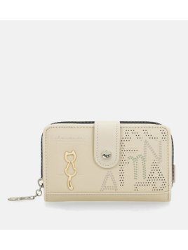 Anekke 40749-909 - POLYURÉTHANE - BEIGE portefeuille moyen alma pmpb