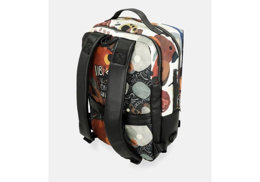Anekke 40575-001 - POLYESTER - NOIR grand sac à dos de voyage alma Maroquinerie