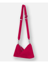 Les Ateliers Foures I326 - CUIR DE VACHETTE - HIBICU sac bandoulière besace évasé iliade sacs-a-mains