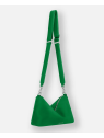 Les Ateliers Foures I326 - CUIR DE VACHETTE - FOUGER sac bandoulière besace évasé iliade sacs-a-mains