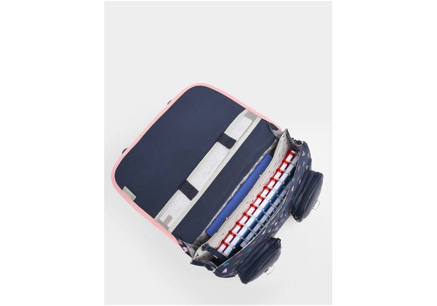 Caméléon VIG-CA35 - POLYESTER RECYCLÉ - N cartable enfant 2 compartiments vintage fantasy cartable Scolaire