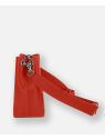 Les Ateliers Foures H600 - CUIR DE VACHETTE - ORANGE porté travers alceste sacs-a-mains