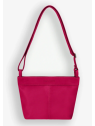Les Ateliers Foures P100 - CUIR DE VACHETTE - HIBISC les ateliers foures-pandore-petit  sac seau sacs-a-mains