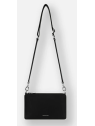 Les Ateliers Foures B109 - CUIR DE VACHETTE - NOIR sac trotteur plat bandoulière phèdre sacs-a-mains