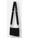 Les Ateliers Foures B109 - CUIR DE VACHETTE - NOIR sac trotteur plat bandoulière phèdre sacs-a-mains