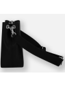 Les Ateliers Foures H600 - CUIR DE VACHETTE - NOIR porté travers alceste sacs-a-mains