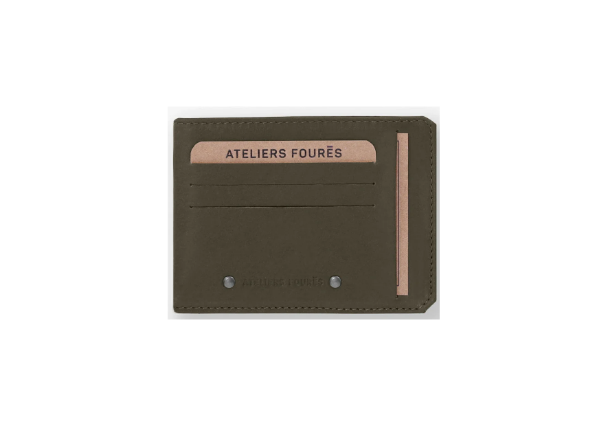 Les Ateliers Foures 944 porte papiers plat baroudeur centaure porte cartes
