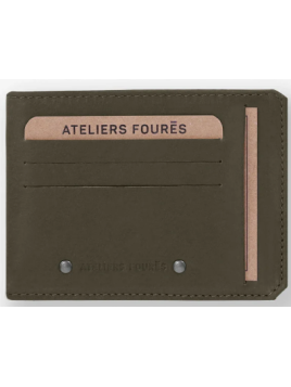 Les Ateliers Foures 944 porte papiers plat baroudeur centaure porte cartes