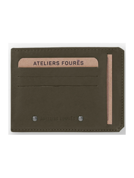 Les Ateliers Foures 944 porte papiers plat baroudeur centaure porte cartes