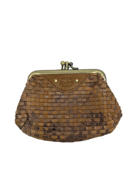 Mila Louise ARA W - CUIR DE VACHETTE - CAMEL porte monnaie porte-monnaie-femme