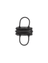 the chesterfield C48.1344 - CUIR DE VACHETTE - NO petit sac bandoulière en cuir noir the chesterfiel sacs-a-mains