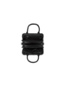 the chesterfield C48.1344 - CUIR DE VACHETTE - NO petit sac bandoulière en cuir noir the chesterfiel sacs-a-mains