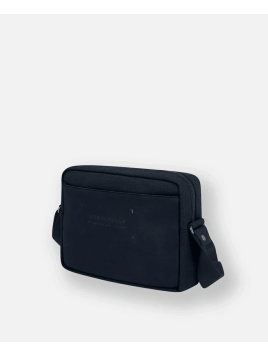 Les Ateliers Foures R135 - TOILE ET CUIR - NUIT sacoche horizontale aristote des ateliers fourès poch.h.zip