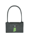 Longchamp 2605919 sac cabas m le pliage green petit format sac-a-main-shopping-toile-ou-cuir