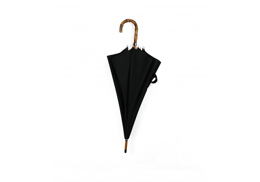 Maison Pierre Vaux 3021 - POLYESTER - NOIR parapluie canne manuel bambou vaux Petite maroquinerie