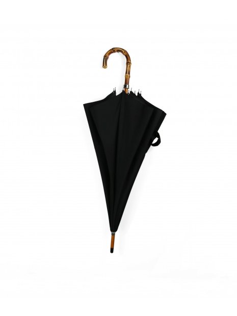 Maison Pierre Vaux 3021 - POLYESTER - NOIR parapluie canne manuel bambou vaux canne-h