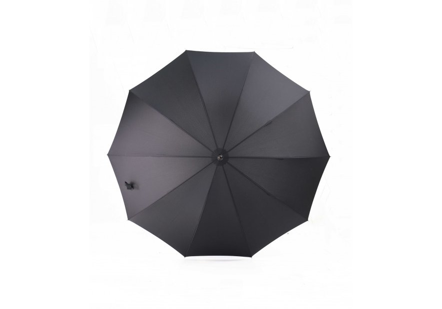 Maison Pierre Vaux 3021 - POLYESTER - NOIR parapluie canne manuel bambou vaux Petite maroquinerie