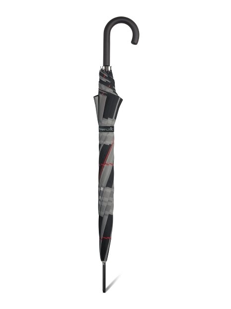 Parapluie ESPRIT 41059 - POLYESTER - ECOSSAIS GRI parapluie long automatique clan canne-mixte