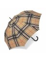 Parapluie ESPRIT 41059 - POLYESTER - ECOSSAIS BEI parapluie long automatique clan canne-mixte