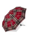Parapluie ESPRIT 42059 - POLYESTER - ECOSSAIS ROU parapluie pliant manuel clan pliant-mixte