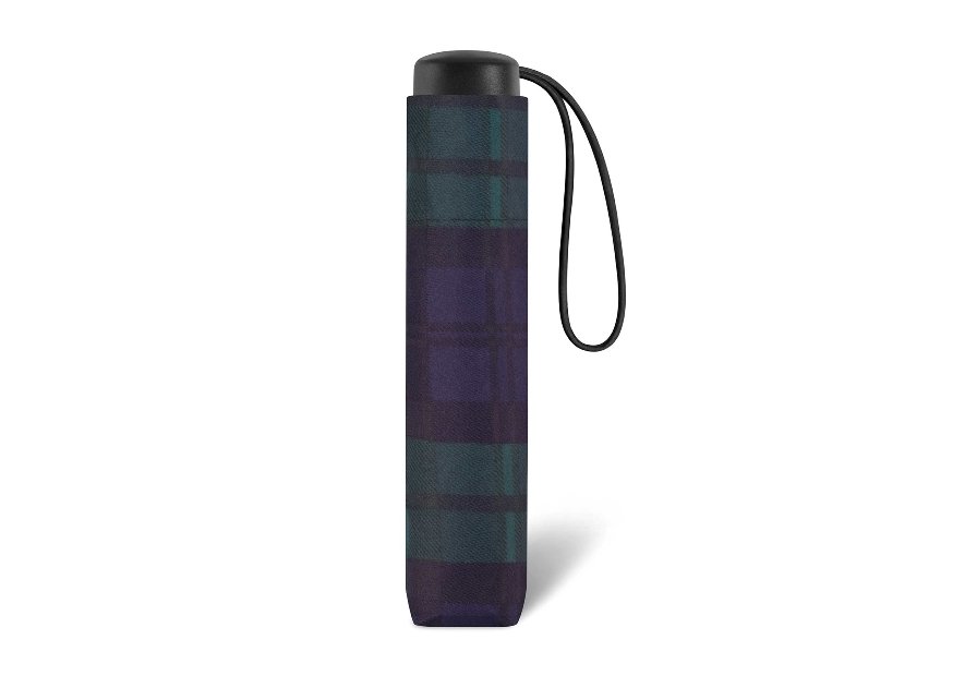 Parapluie ESPRIT 42059 - POLYESTER - ECOSSAIS MAR parapluie pliant manuel clan Petite maroquinerie