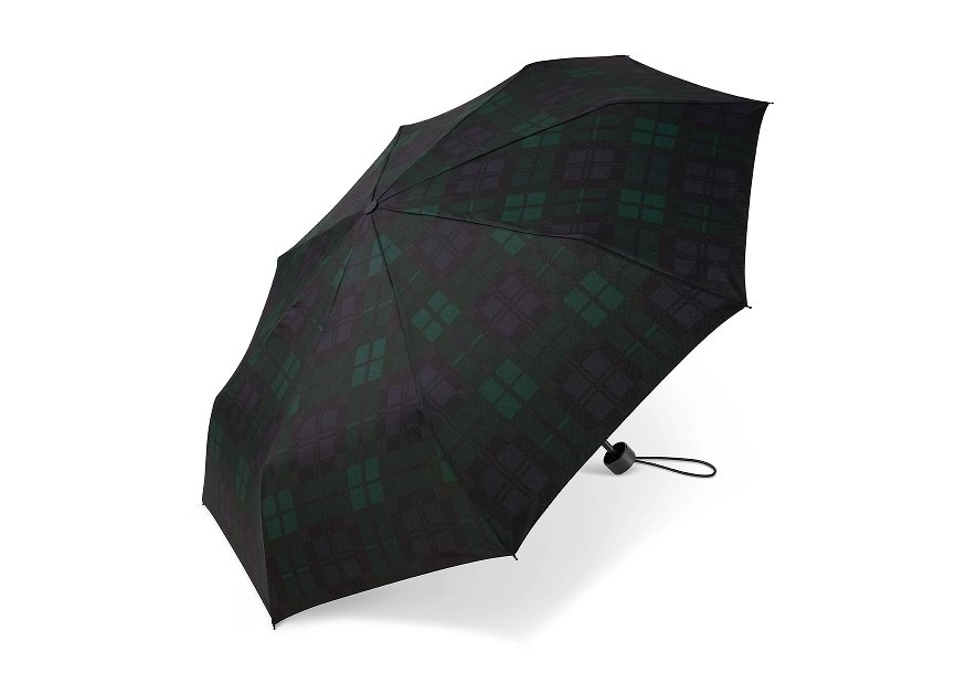 Parapluie ESPRIT 42059 - POLYESTER - ECOSSAIS MAR parapluie pliant manuel clan Petite maroquinerie