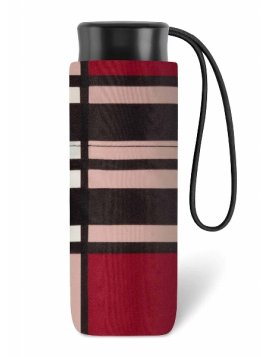 Parapluie ESPRIT 43359 - POLYESTER - ECOSSAIS ROU parapluie pliant mini manuel clan Petite maroquinerie