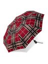 Parapluie ESPRIT 46859 - POLYESTER - ECOSSAIS ROU parapluie pliant automatique clan petite-maroquinerie