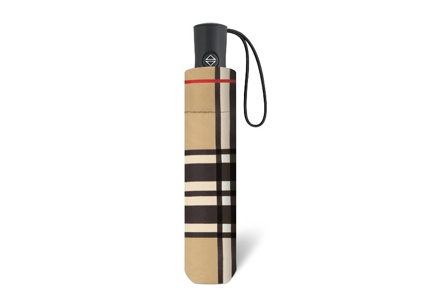 Parapluie ESPRIT 46859 - POLYESTER - ECOSSAIS BEI parapluie pliant automatique clan Petite maroquinerie