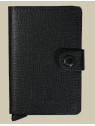 Secrid MC - CUIR DE VACHETTE - NOIR porte cartes miniwallet crisple porte-cartes