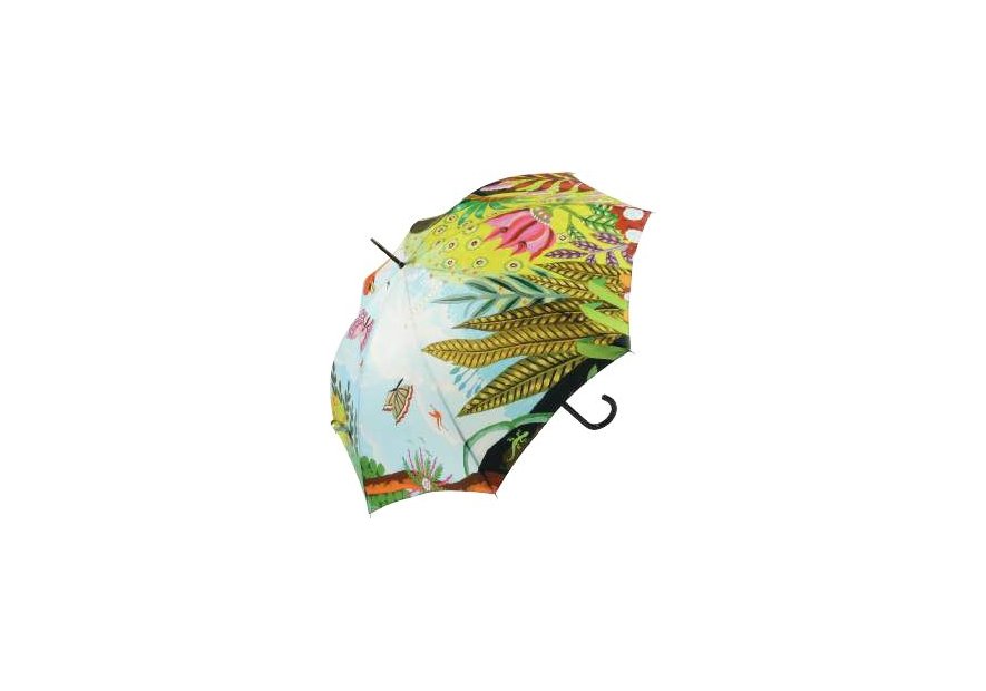 Guy De Jean AT2 - POLYESTER - PERROQUET parapluie long automatique perroquet guy de jean Petite maroquinerie