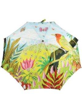 Guy De Jean AT3 - POLYESTER - PERROQUET parapluie pliant femme automatique perroquet Petite maroquinerie