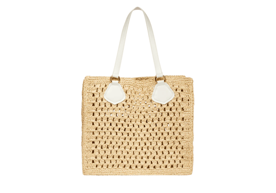 Lancel A13416 sac cabas lancel summer tote shopping