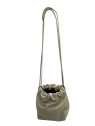 naterra factory HUDA - CUIR D'AGNEAU - CHALK petit sac seau porté épaule huda sacs-a-mains