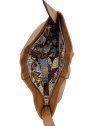 naterra factory MAYA - CUIR D'AGNEAU - TOFFEE sac bandoulière maya de naterra factory sacs-a-mains