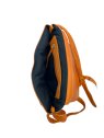 naterra factory NARA - CUIR D'AGNEAU - MANDARIN petit sac à rabat de naterra factory sacs-a-mains