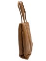 naterra factory PLUME - CUIR D'AGNEAU - TOFFEE sac cabas plume de naterra factory sac-a-main-shopping-toile-ou-cuir