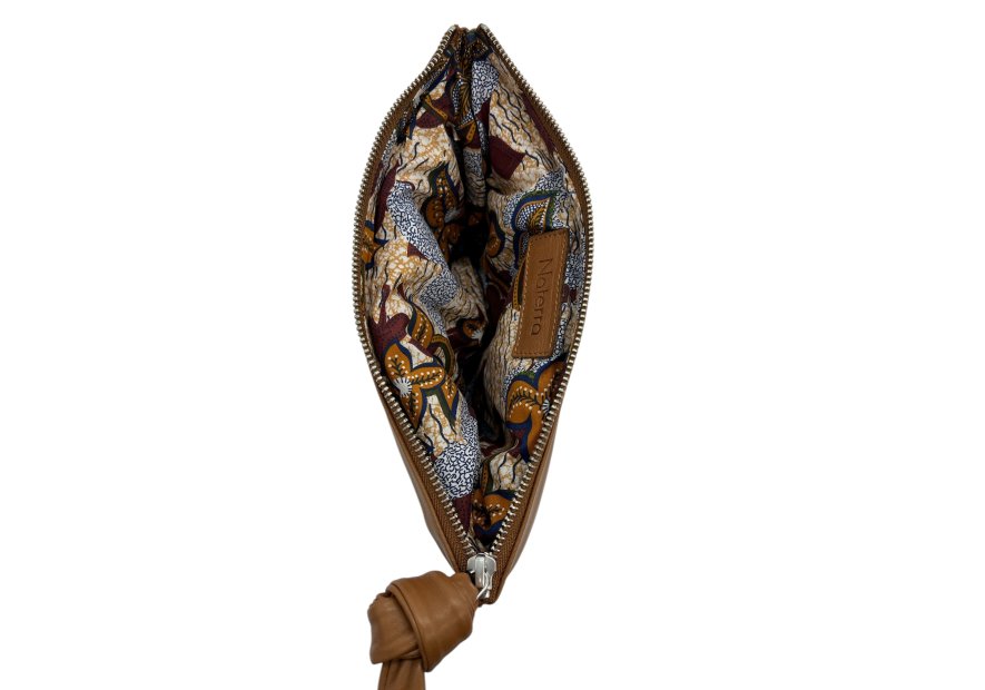 naterra factory BUSAN LARGE pochette en cuir de naterra factory Sacs à mains