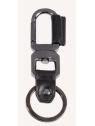 Lancel A13489 - CUIR DE VACHETTE - NOIR porte-cles mousqueton pcles-breloque