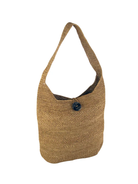 histoire de roseau 2842 - RAPHIA - THÉ shopping porté épaules sac-a-main-shopping-toile-ou-cuir