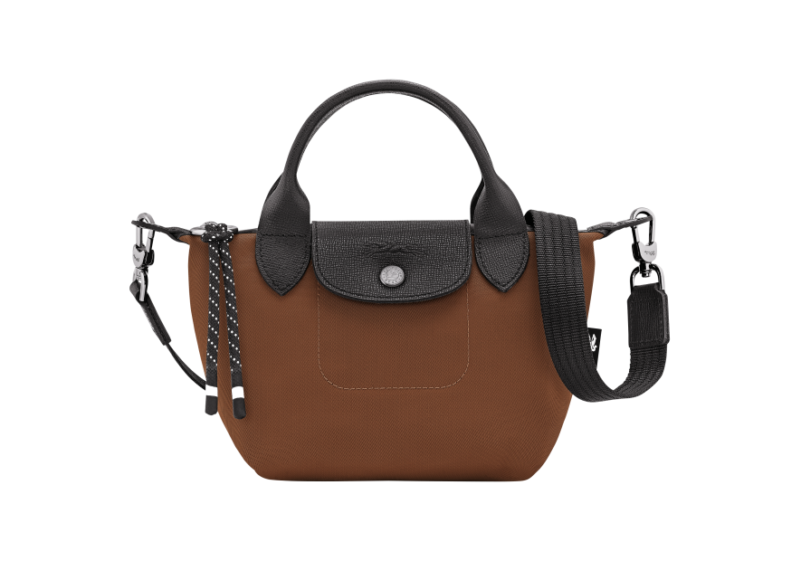 Longchamp 1500HSR - POLYAMIDE RECYCLÉ/CUIR sac à main xs longchamp le pliage energy Sacs à mains